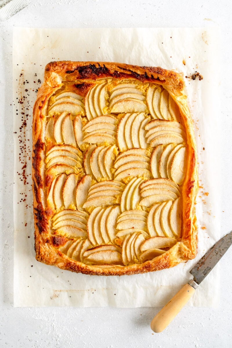 baked apple galette