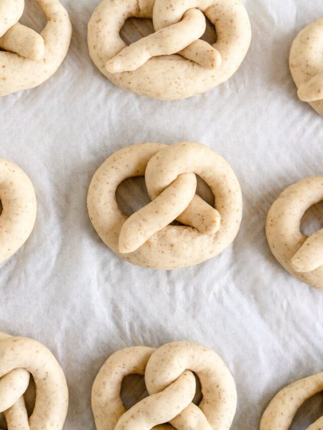 How to make pretzel dough