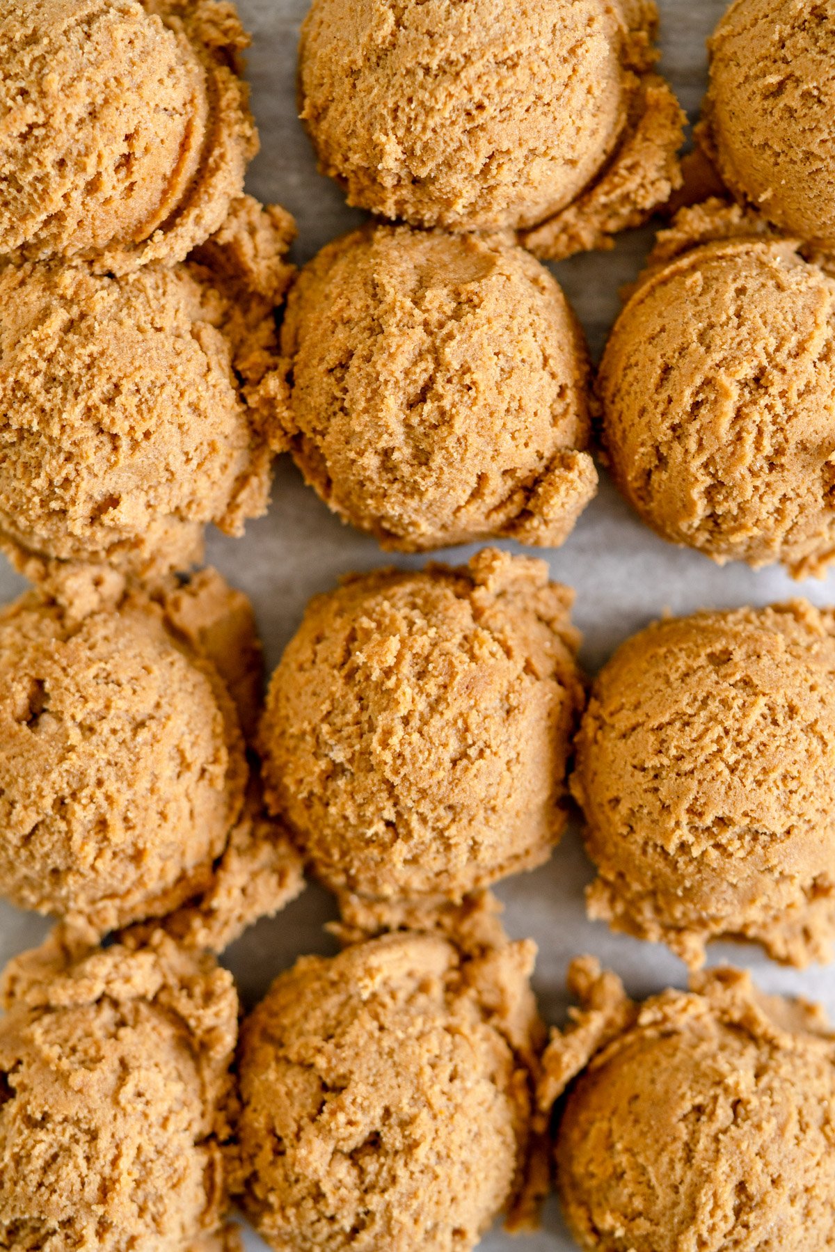ginger cookie dough balls