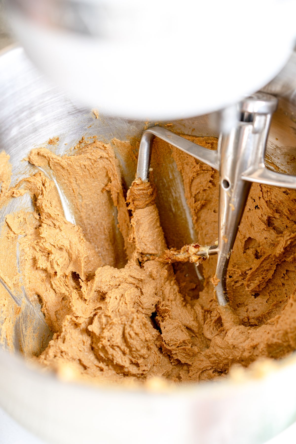 creamed butter and sugar for cookies