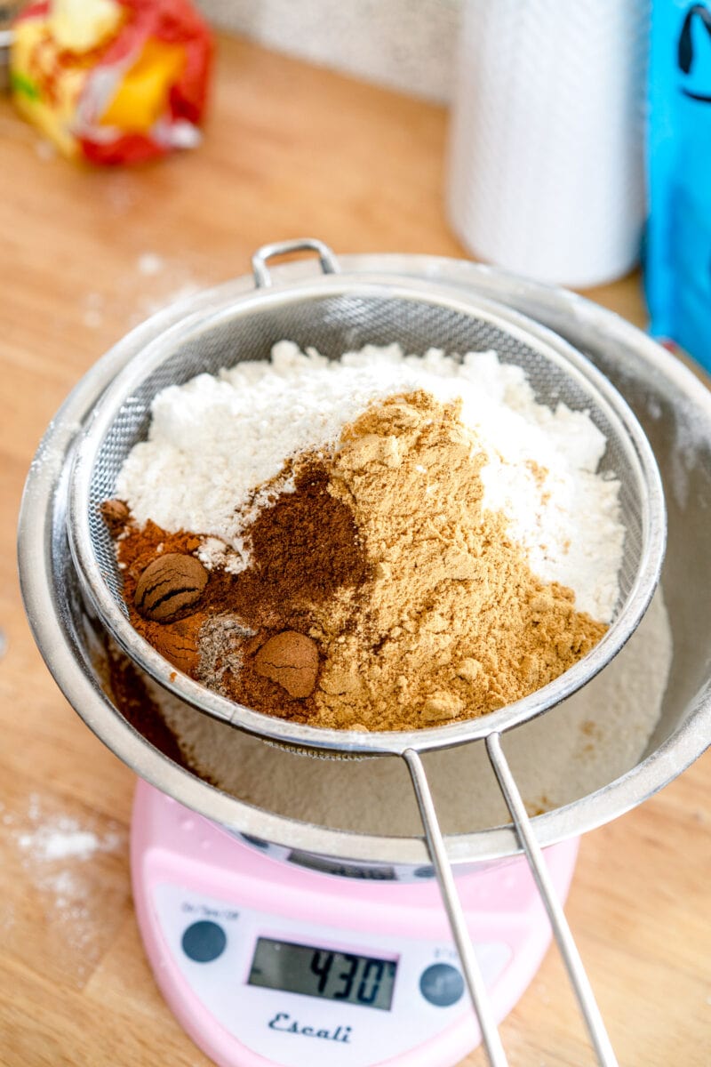 gingerbread dough spices