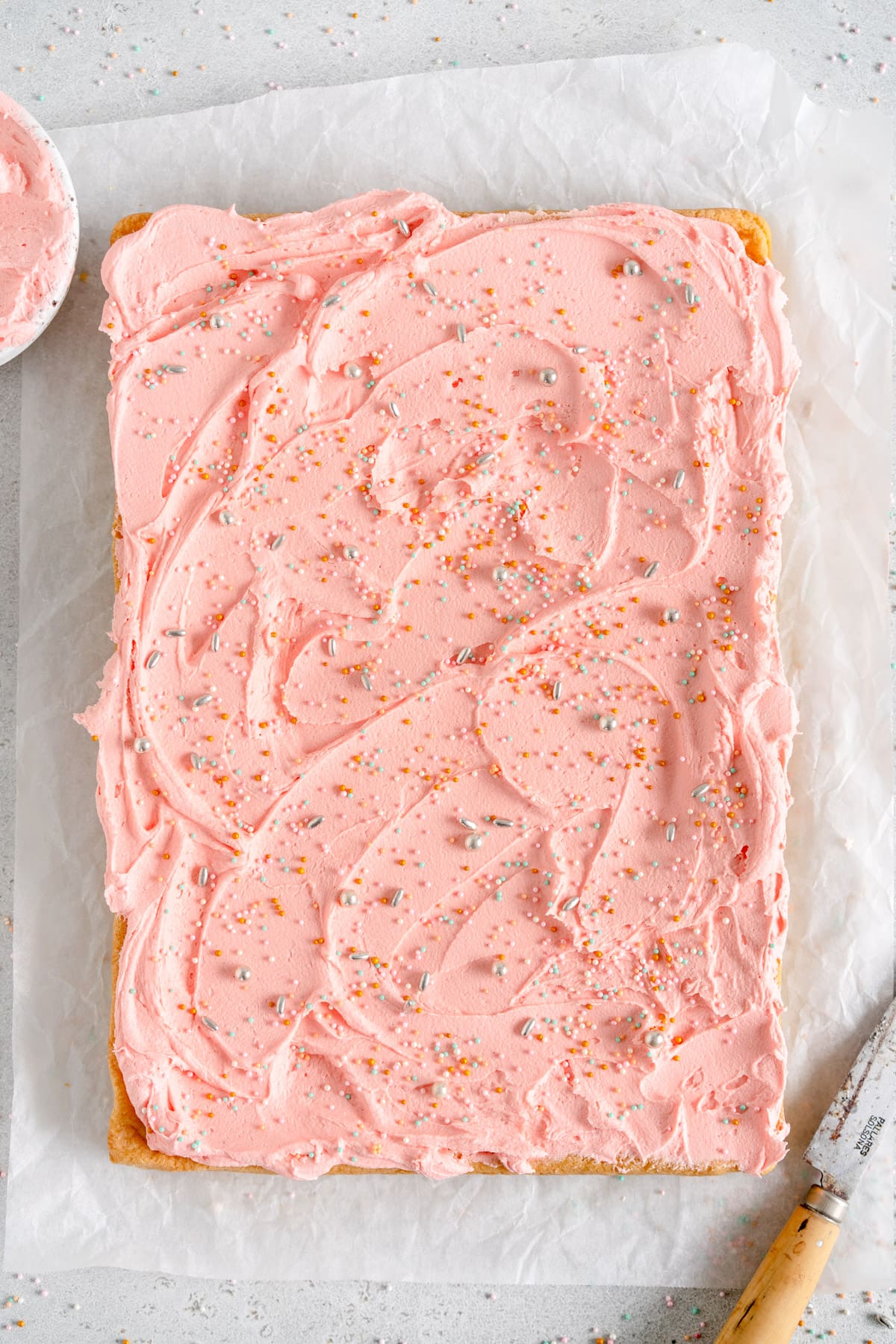 frosted sugar cookie bars