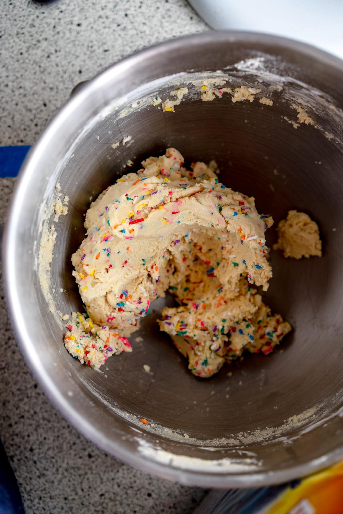 funfetti sugar cookie dough