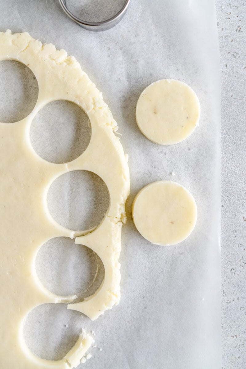 rounds of peppermint patty filling
