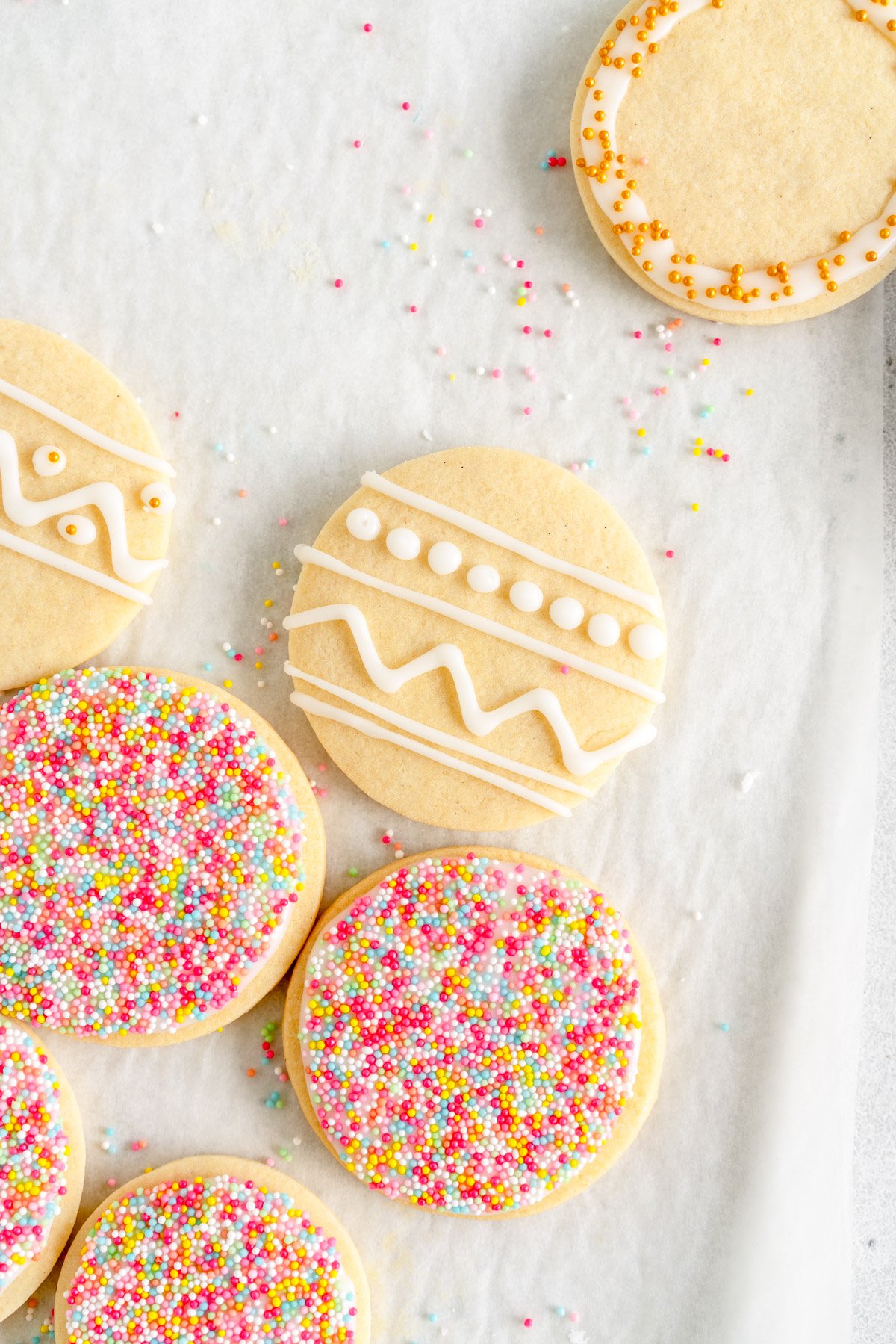 decorated sugar cookies
