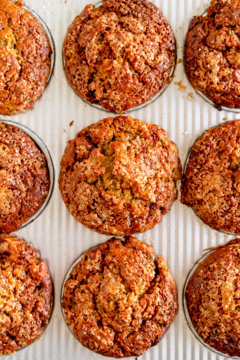 baked banana muffins