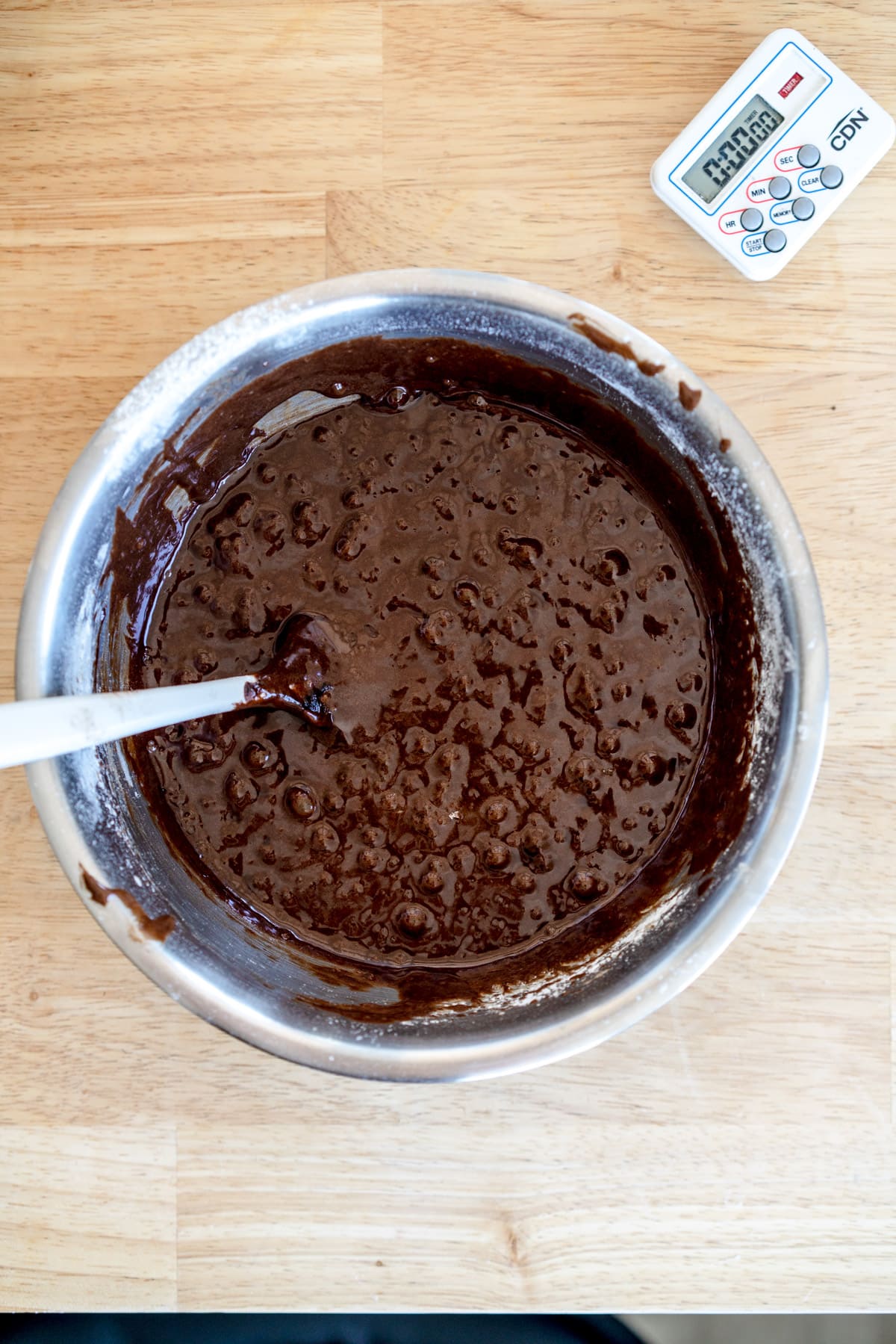 brownie batter