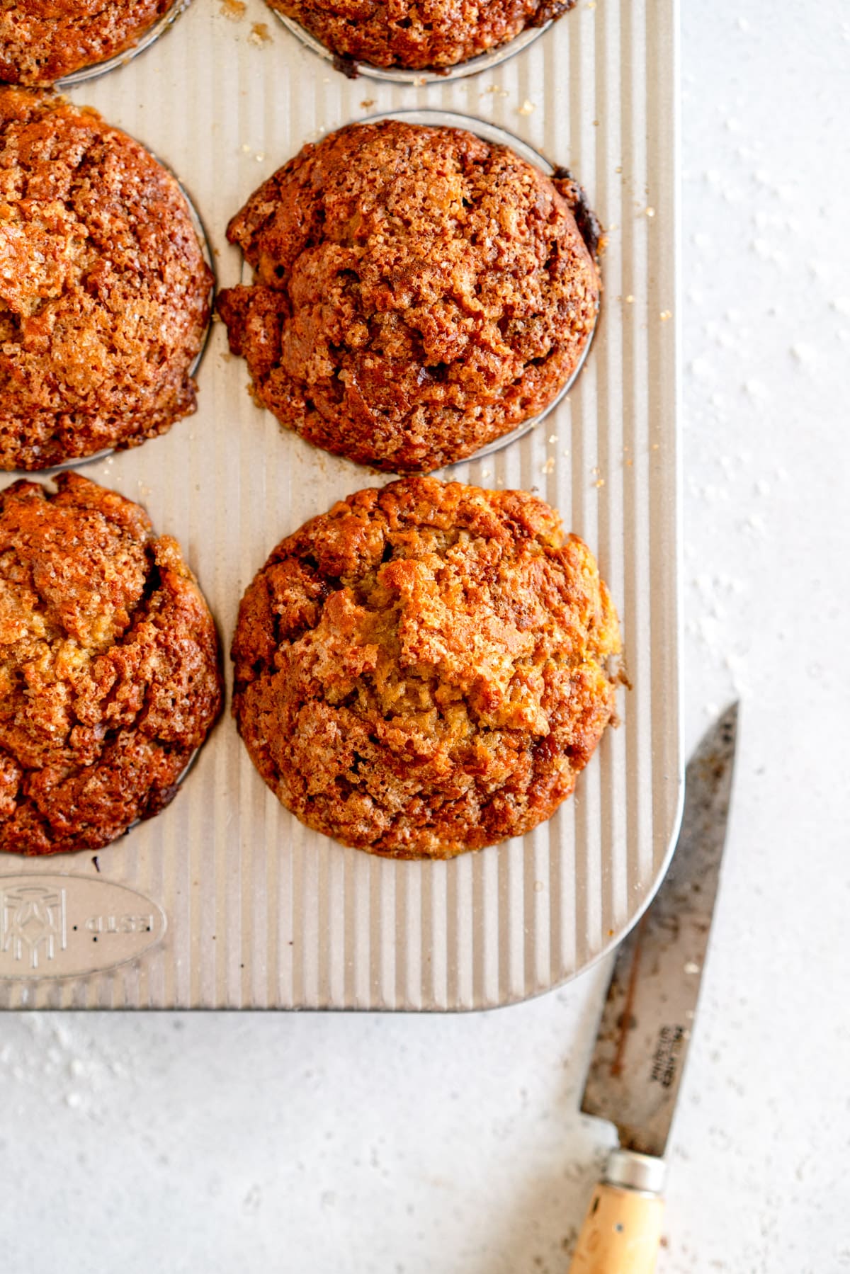 baked banana muffins