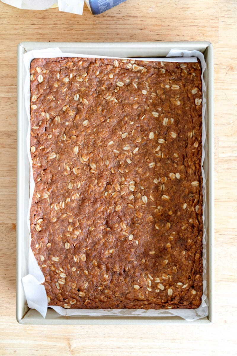 baked anzac biscuit base