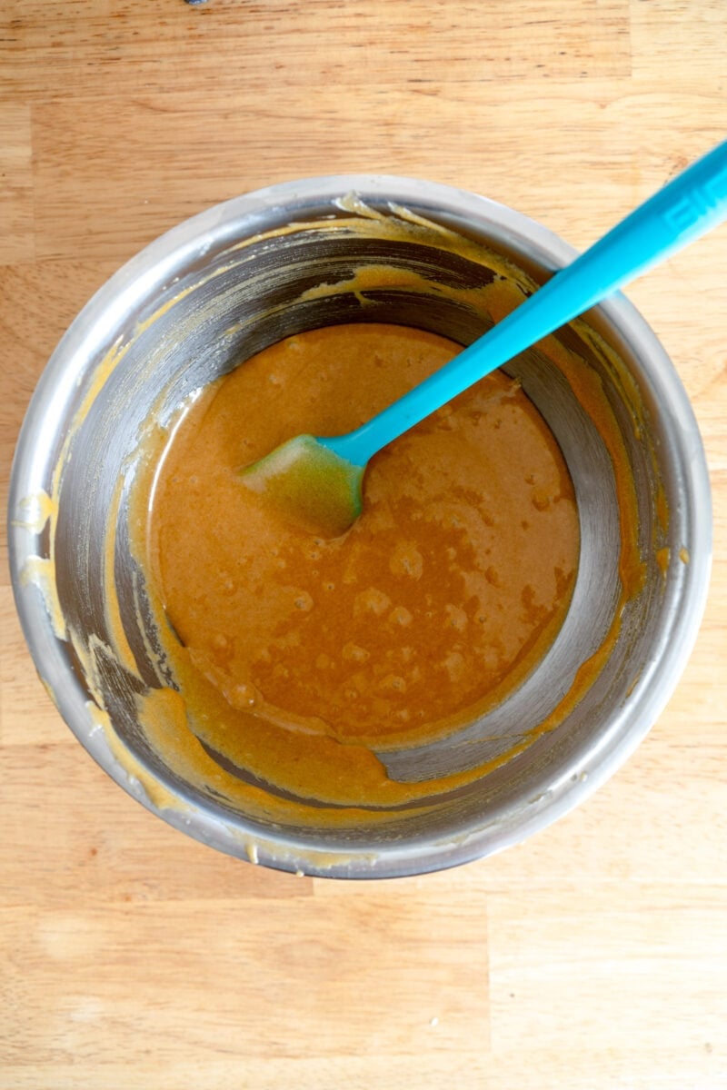 brown butter cookie batter