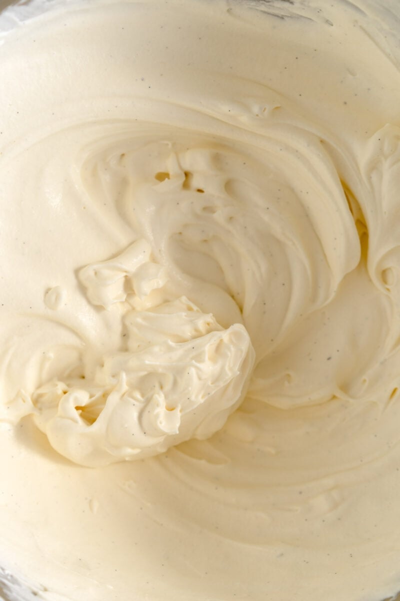 whipped cream for tiramisu