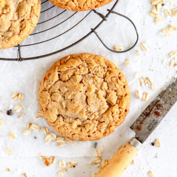 peanut butter oatmeal cookie