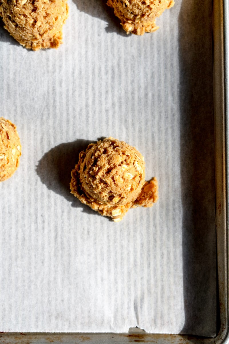 ball of cookie dough