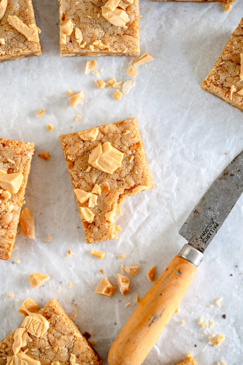 blondie with bite taken out