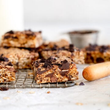 side shot of lactation cookies