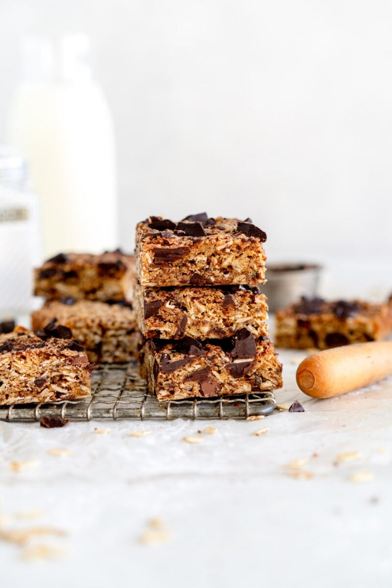 stacked lactation cookies