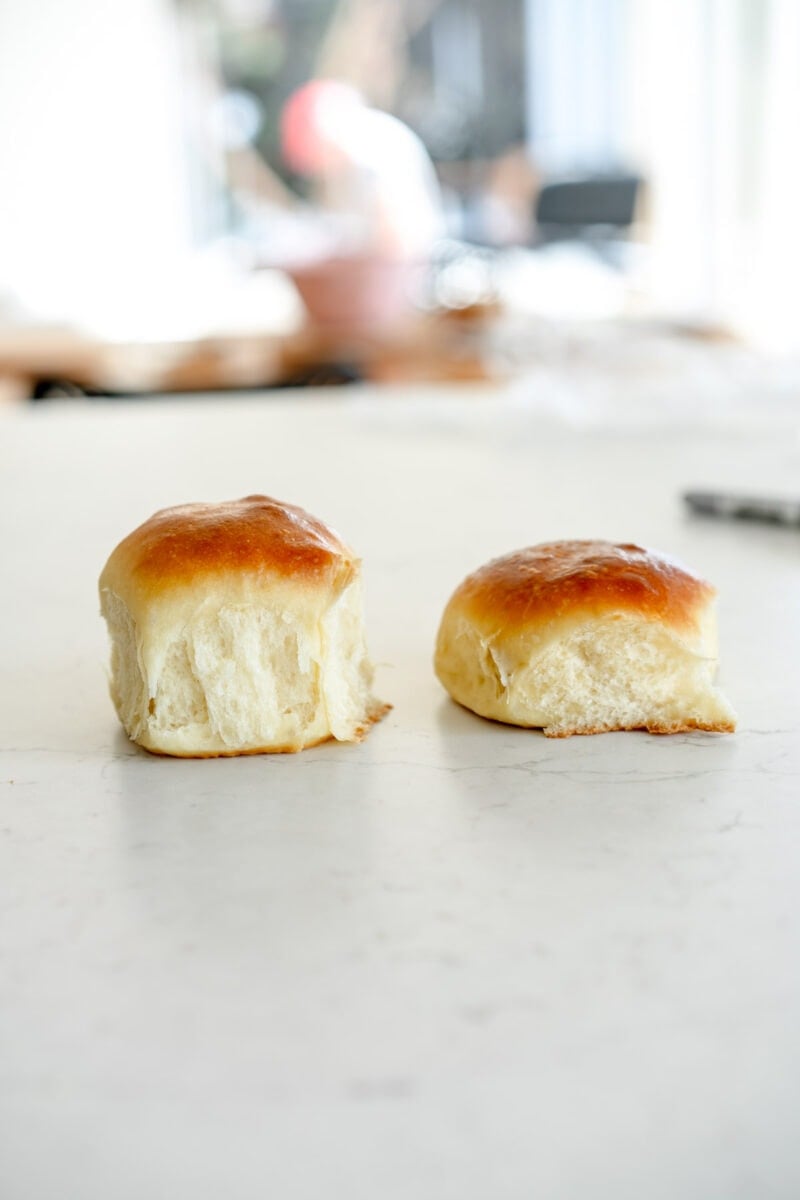 proofed vs overproofed buns