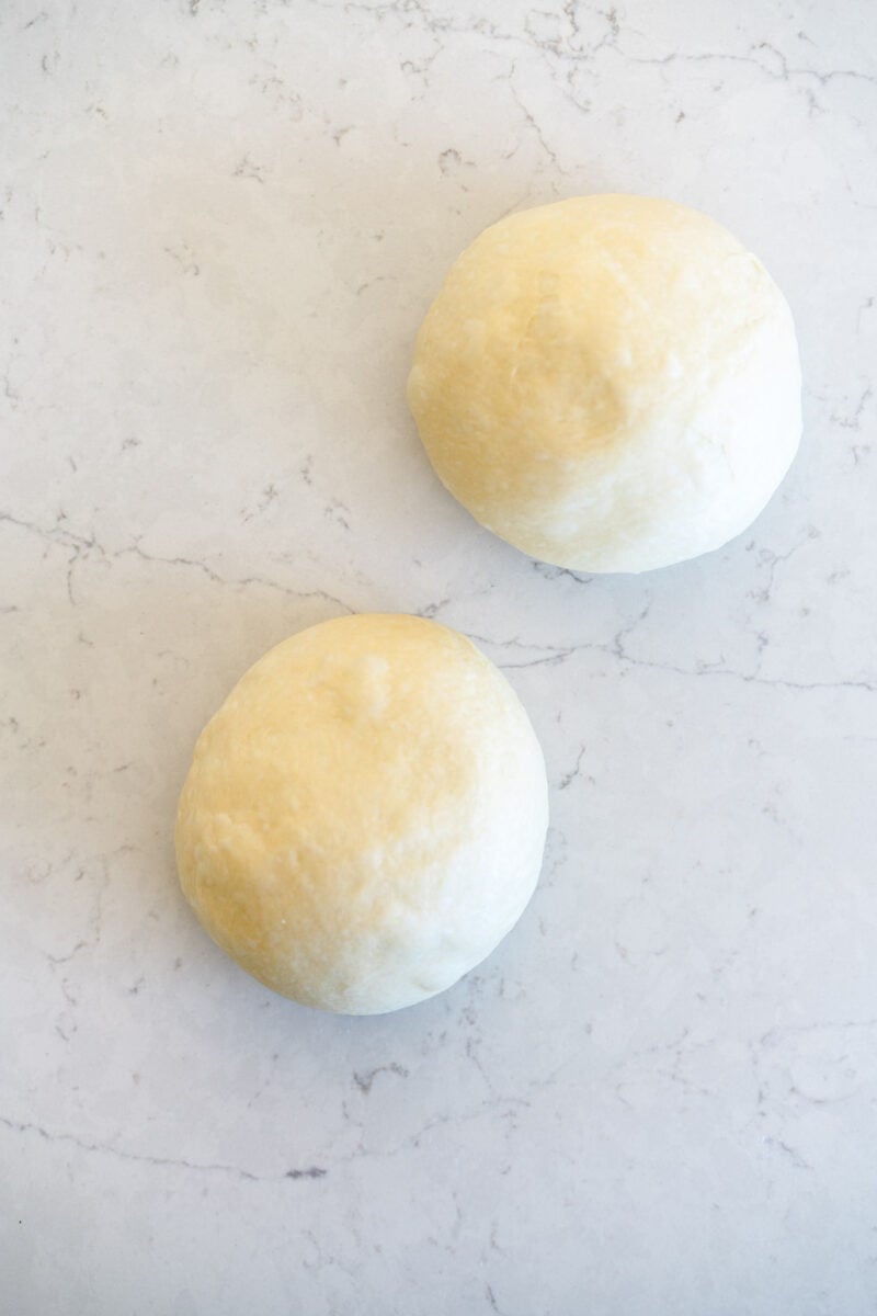 balls of bread dough