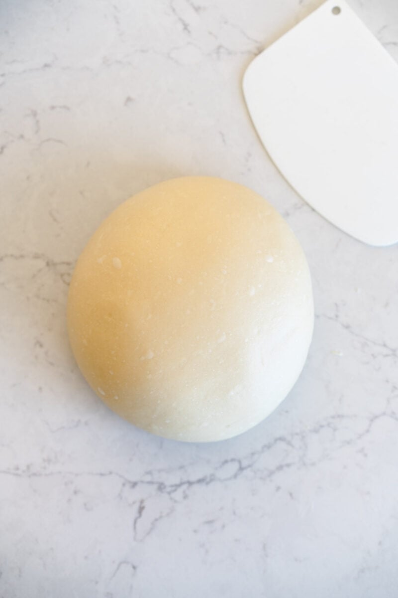 bread dough ready to be risen