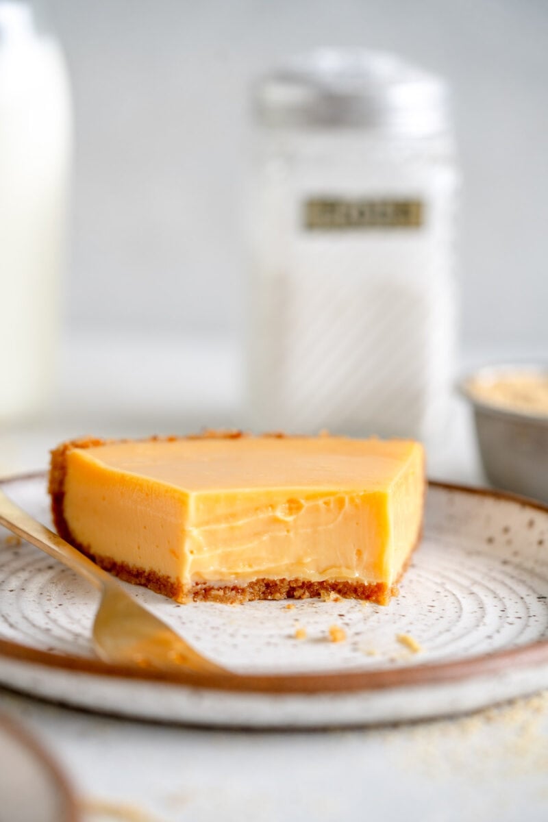 lemon pie being eaten with fork