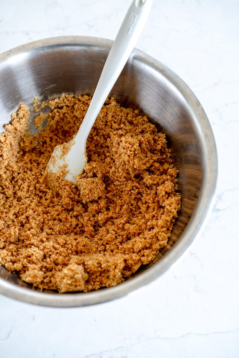graham Cracker crust in bowl