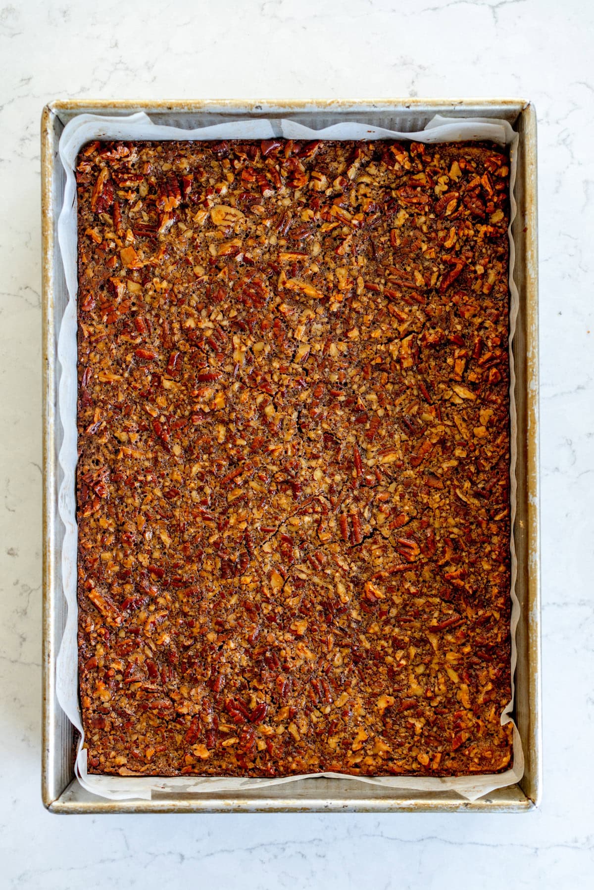 baked pecan pie bars