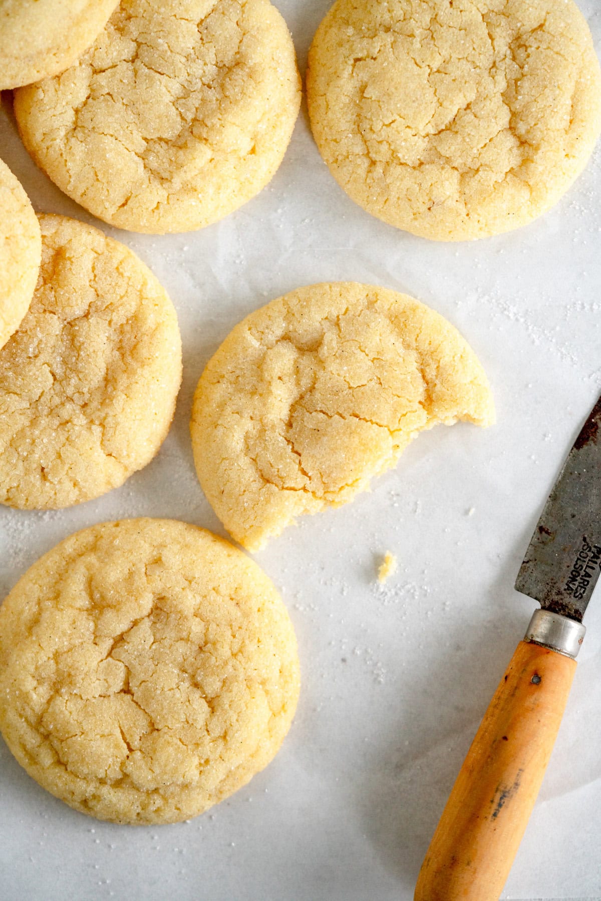 bitten cream cheese cookie