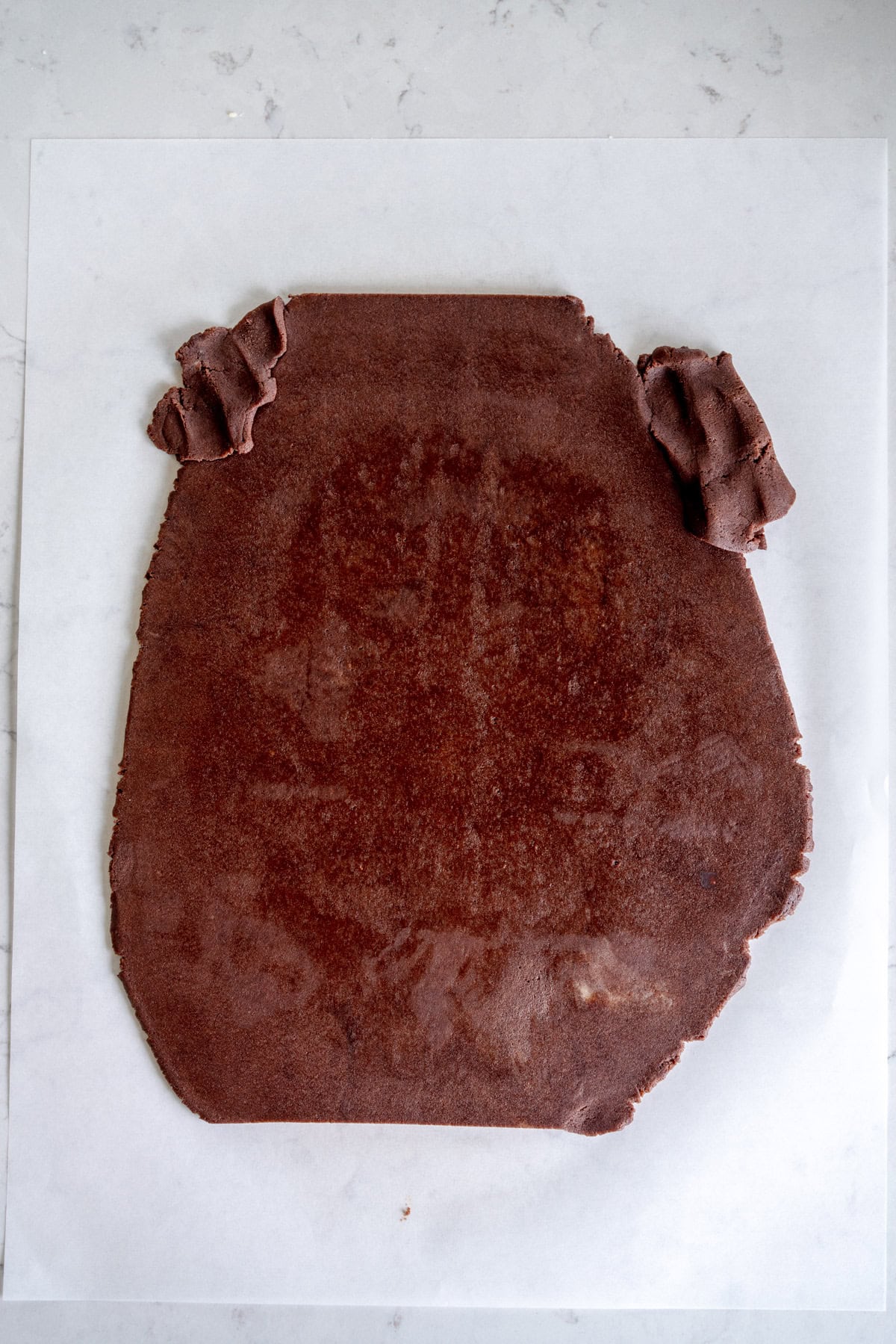 patching cookie dough