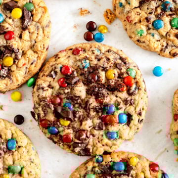 baked monster cookies