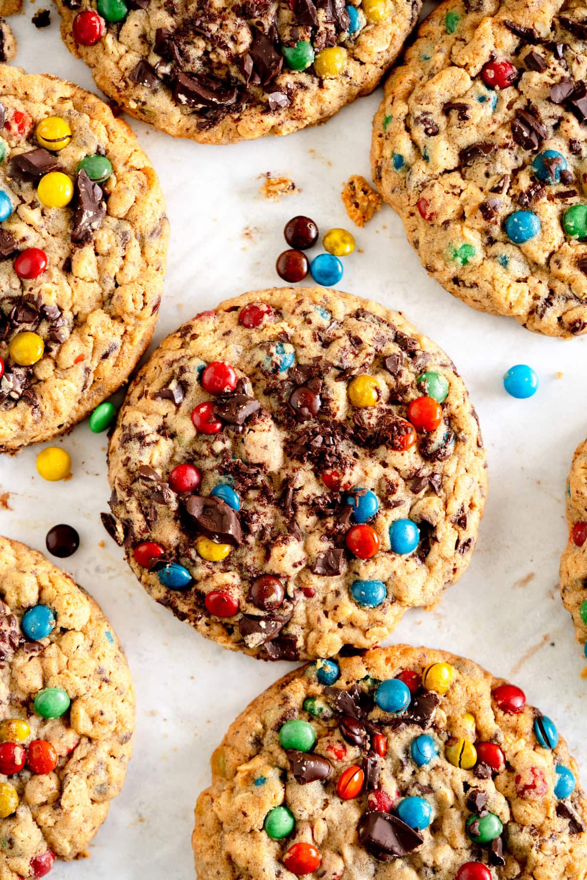 baked monster cookies