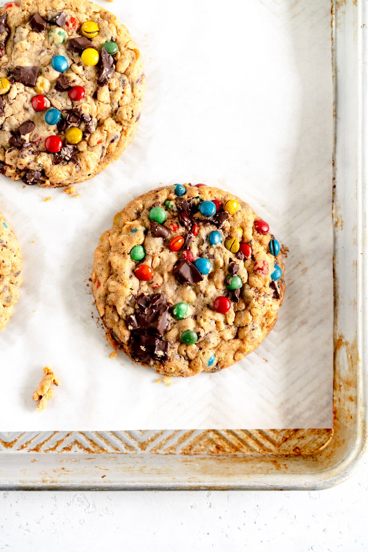 single monster cookie