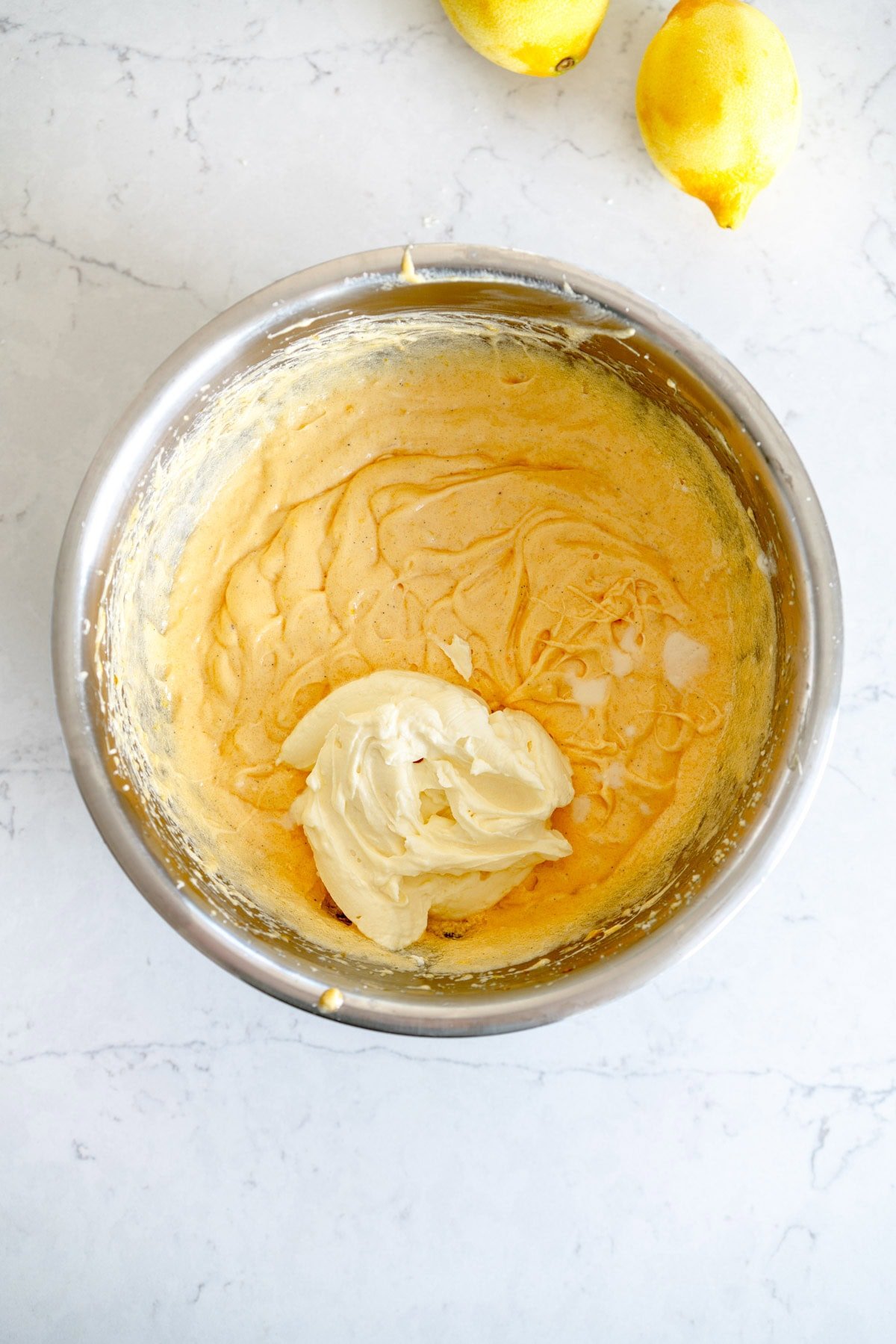 adding sour cream to batter