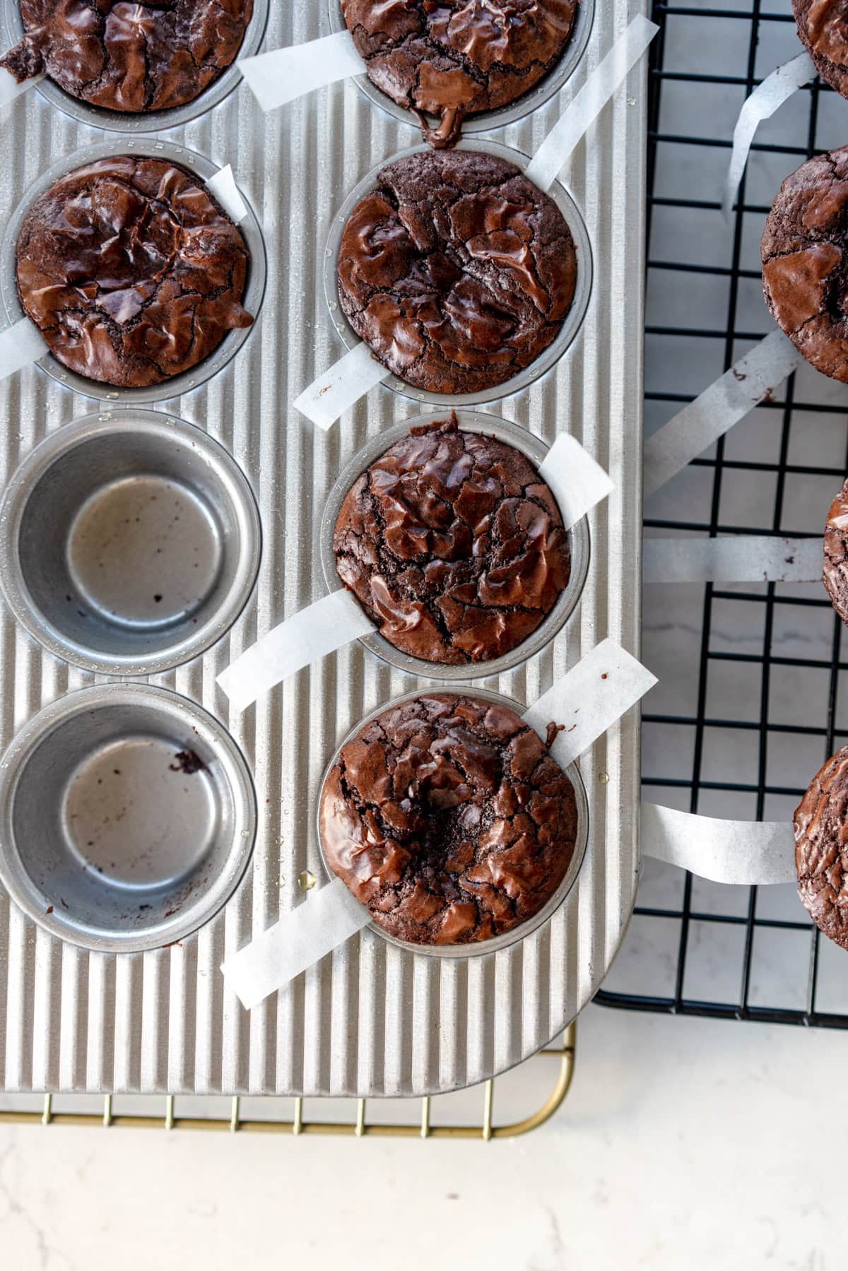 brownie bites lift out of pan