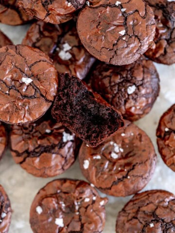 fudgy brownie bites