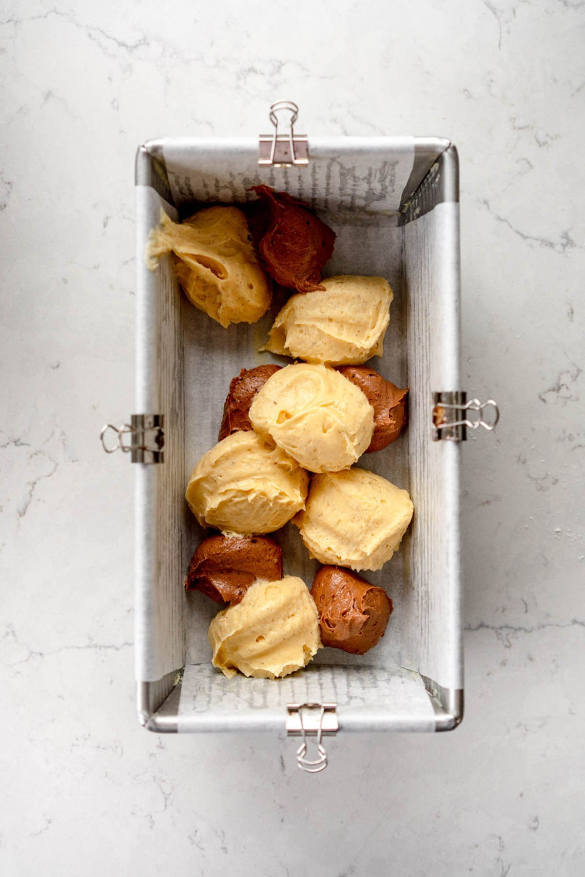 first layer of swirls