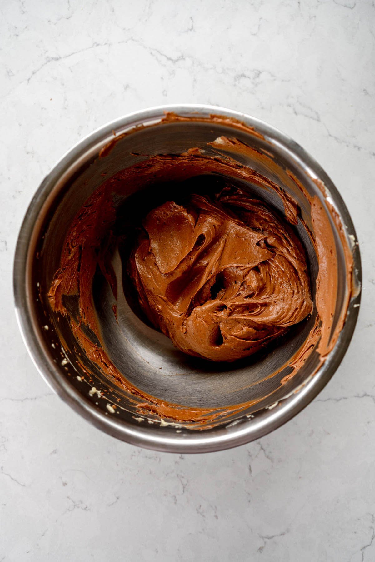 chocolate mixture ready to go