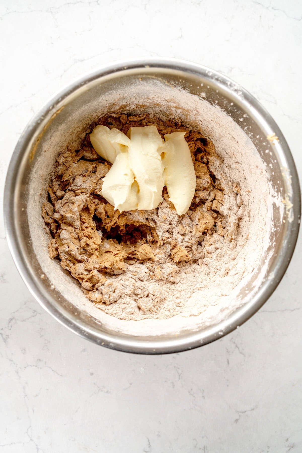 add sour cream to mix