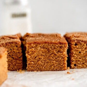 side on image of spice cake