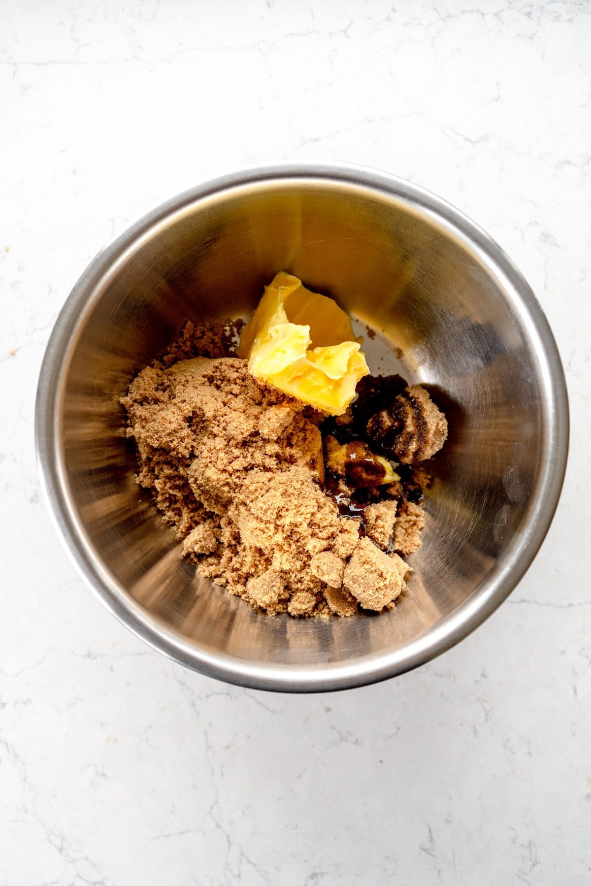 wet ingredients for spice cake