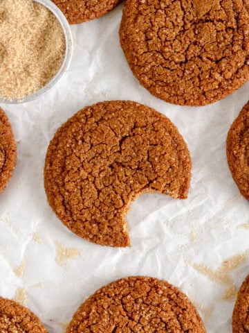 cookie with bite taken out